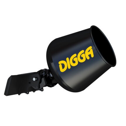 Skid Steer Auger and Concrete Mixing Attachment | Digga