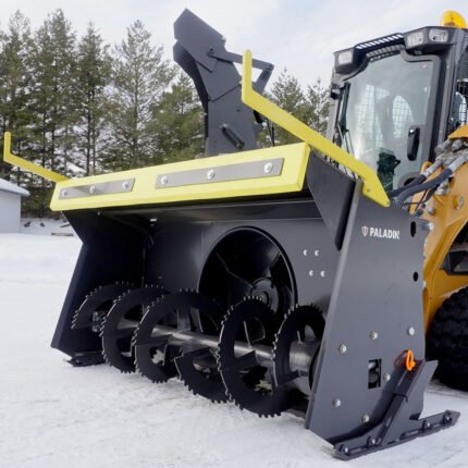 Skid Steer Ice Shark Snow Blower | Paladin
