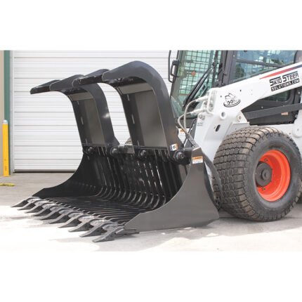 Commercial Duty Skid Steer Brush Grapple Attachment | FFC