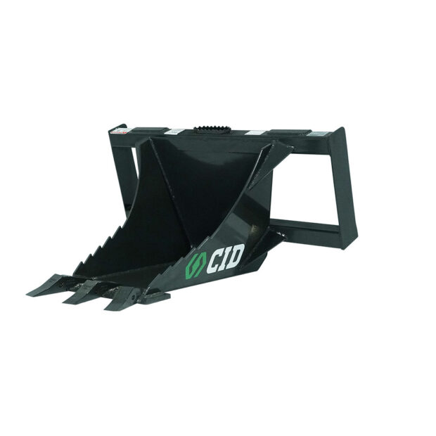 Skid Steer Heavy Duty Stump Bucket | CID