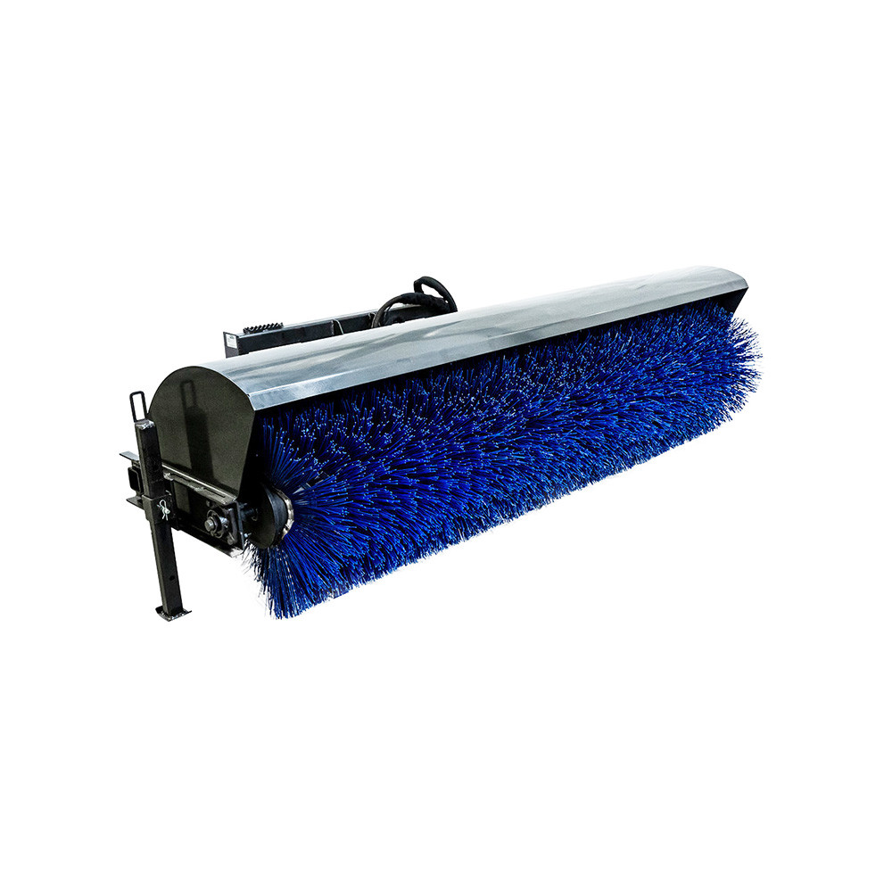 Skid Steer Hydraulic Angle Broom Attachment | CID - Image 2