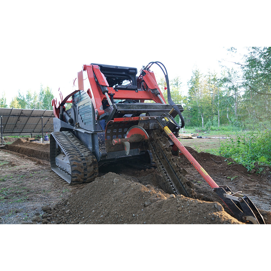 Skid Steer 4 Foot Trencher Attachment | Eterra - Image 7