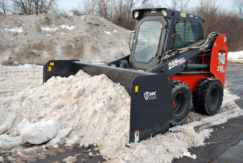 Skid Steer Snow Pusher Attachment | FFC - Image 3