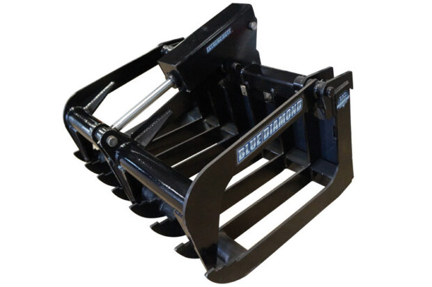 Mini Skid Steer Root Grapple Attachment | Blue Diamond