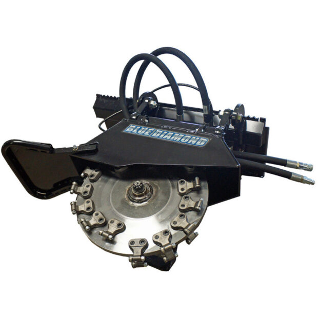 Extreme Duty Skid Steer Stump Grinder | Blue Diamond