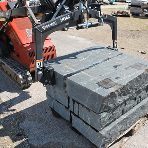 Mini Skid Steer Hardscape Grapple Attachment | Bradco