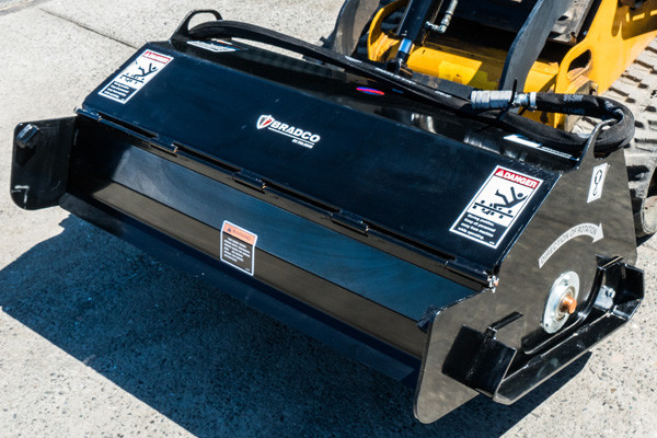 Mini Skid Steer Roto-Tiller Attachment | Bradco - Image 3