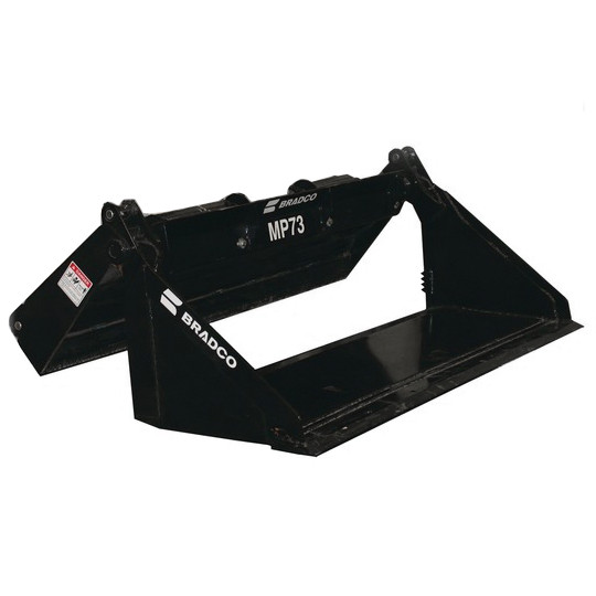 Skid Steer 4 In 1 Bucket Attachment | Bradco