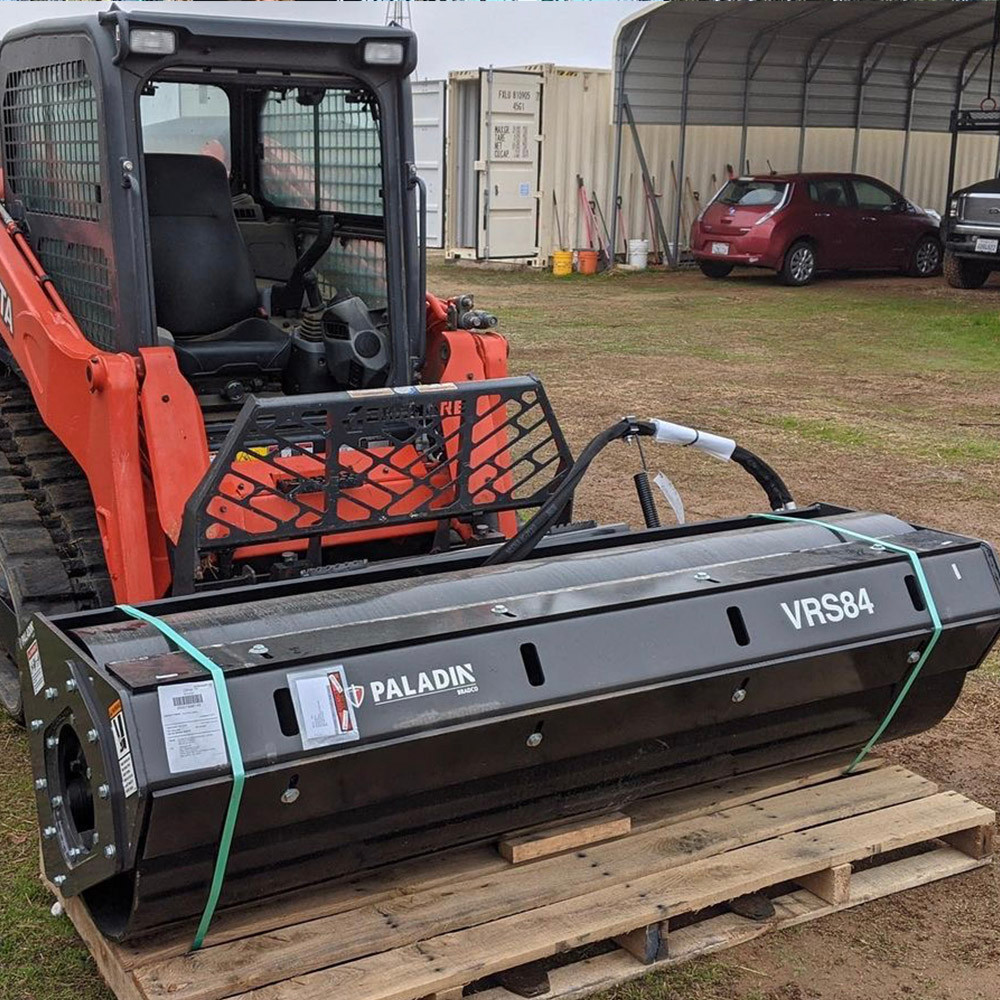 Skid Steer Smooth Vibratory Roller Attachment | Bradco - Image 5