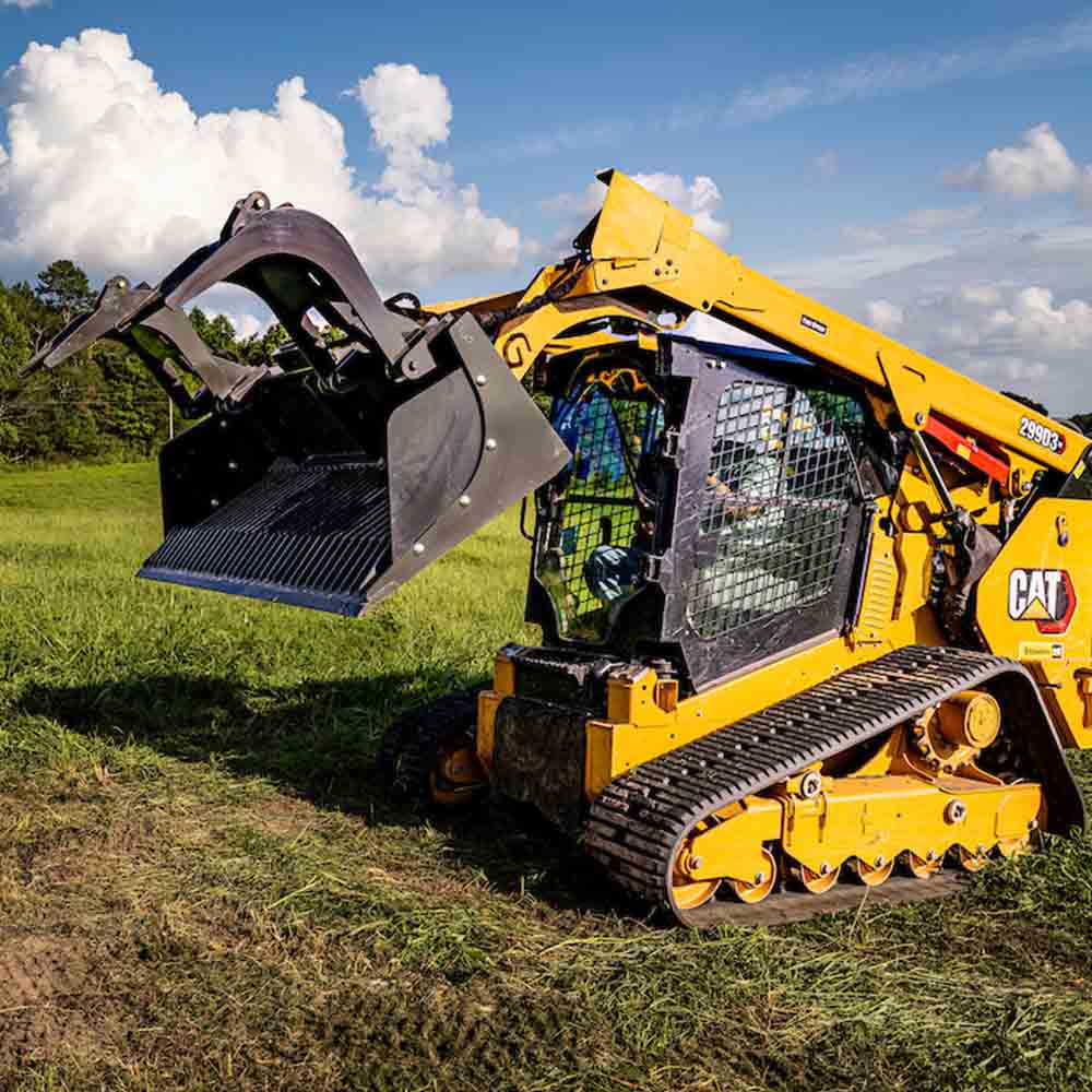 Skid Steer Heavy Duty Rock Grapple Attachment | CID - Image 7