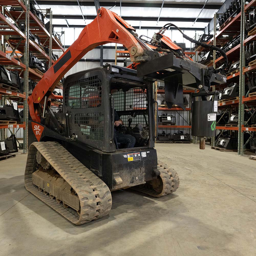 Heavy Duty Skid Steer Auger Attachment | CID - Image 6