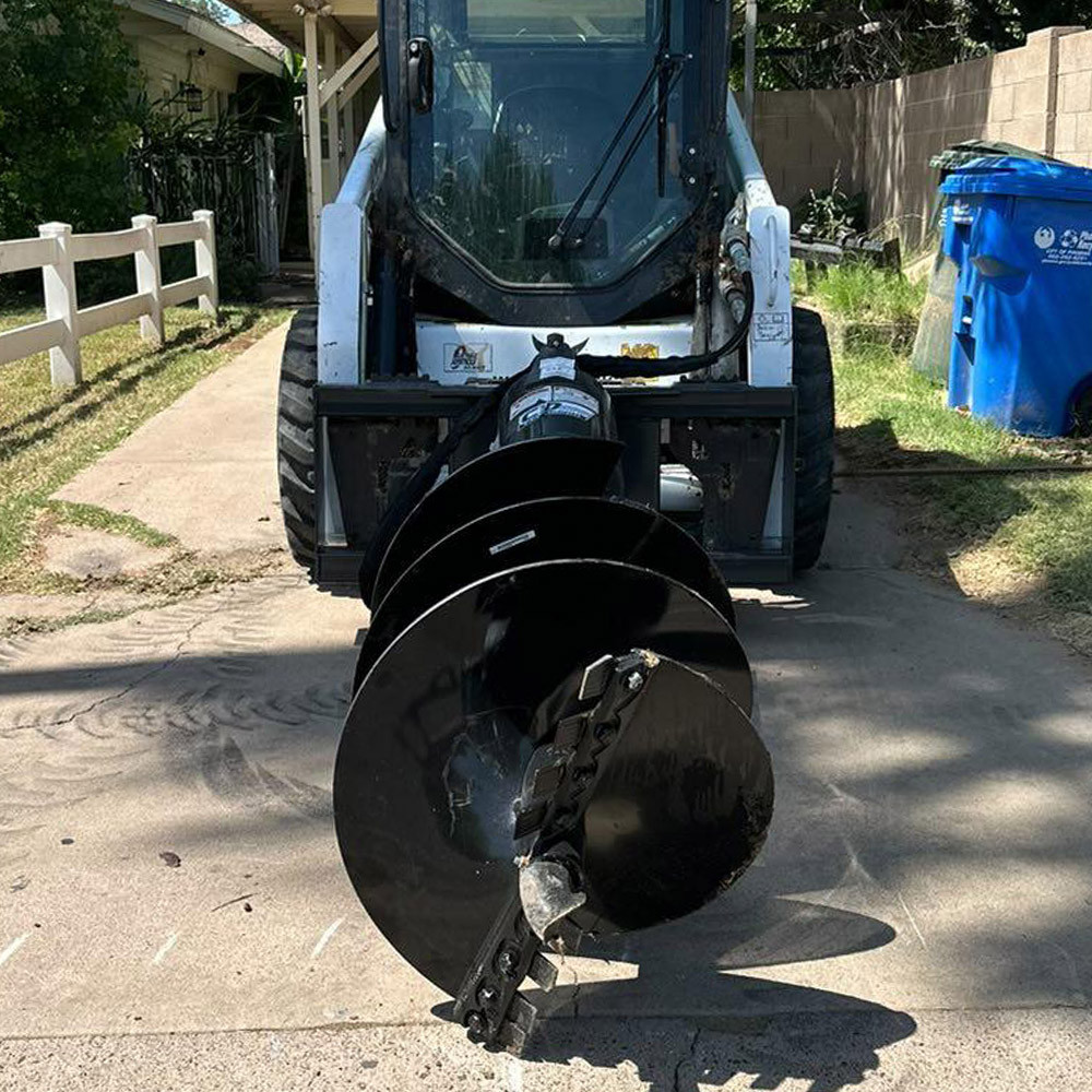 Heavy Duty Skid Steer Auger Attachment | CID - Image 9