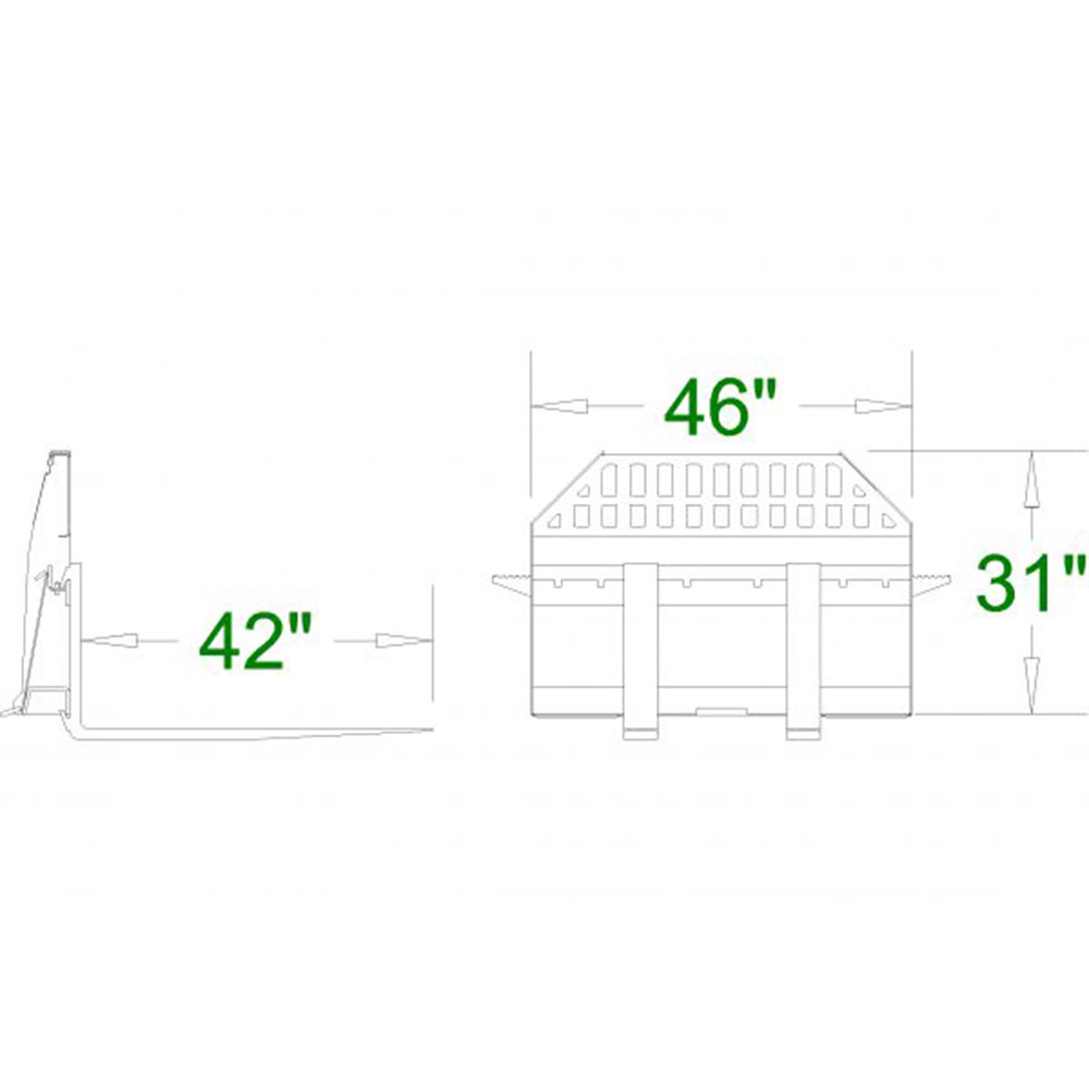Skid Steer Heavy Duty Pallet Forks | CID - Image 2