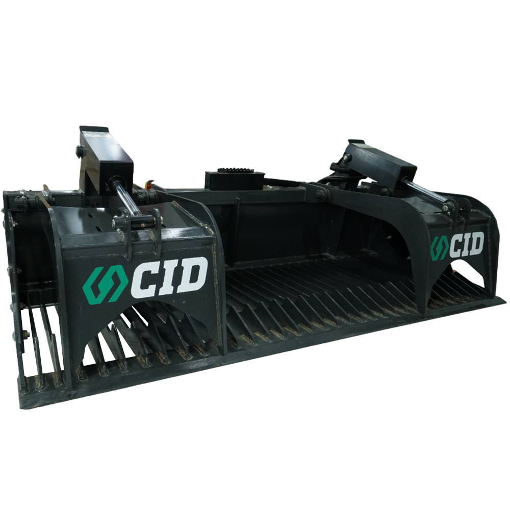 Skid Steer Heavy Duty Rock Grapple Attachment | CID - Image 2