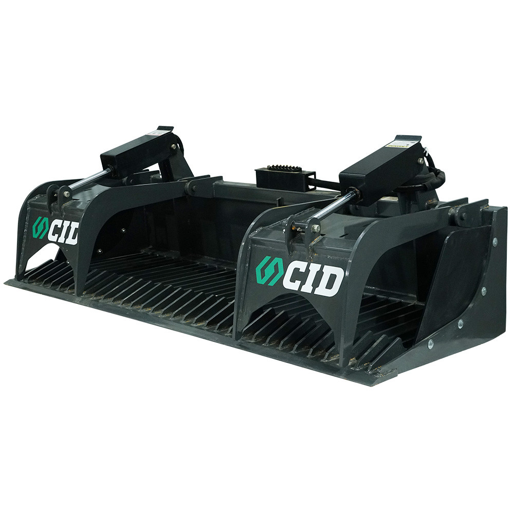 Skid Steer Heavy Duty Rock Grapple Attachment | CID