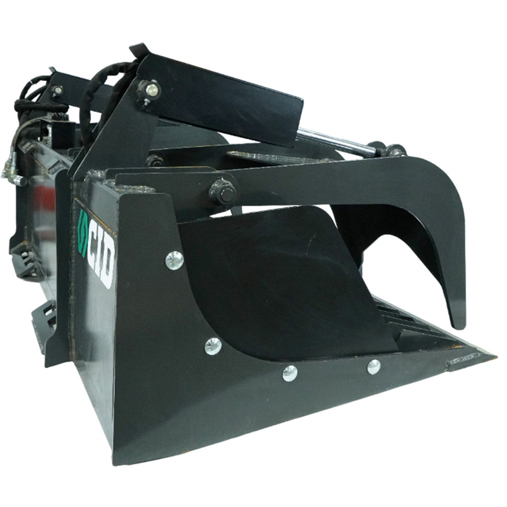 Skid Steer Heavy Duty Rock Grapple Attachment | CID - Image 3