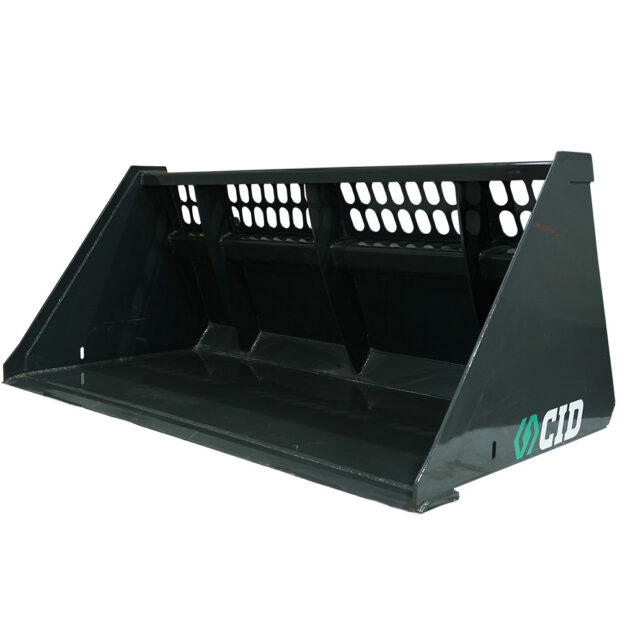 Skid Steer High Capacity Snow Bucket | CID