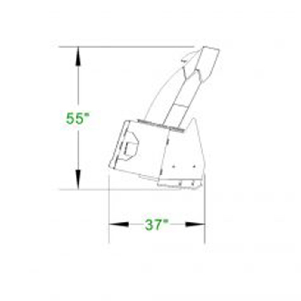 Skid Steer Snow Blower Attachment | CID - Image 3