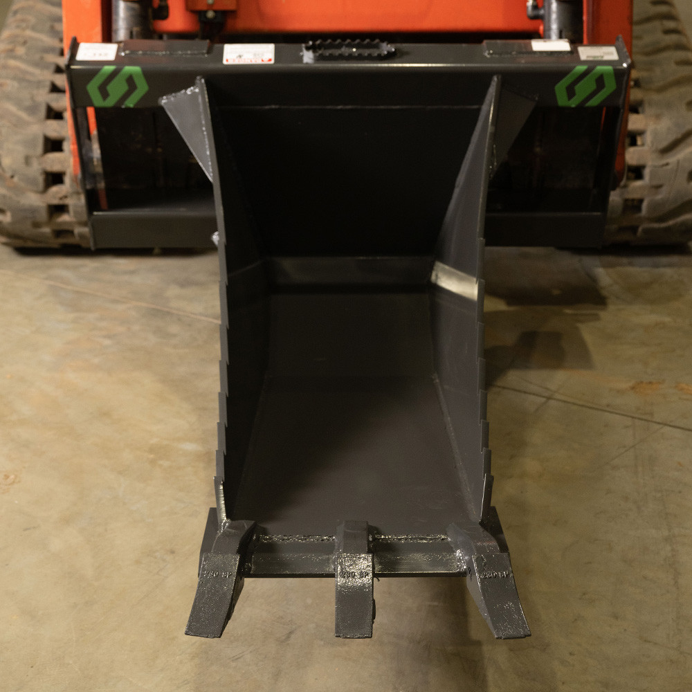X-Treme Duty Skid Steer Stump Bucket | CID - Image 6