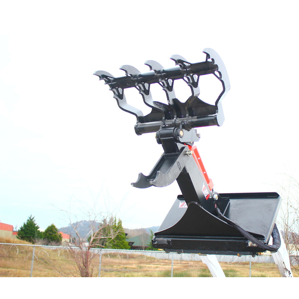 Backhoe Quick Change Grapple Rake | Eterra - Image 3