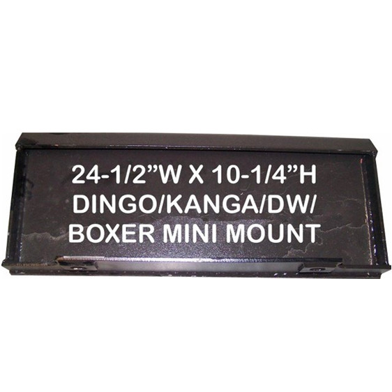 Universal Mini Skid Steer Mount Weld-On Adapter | Eterra