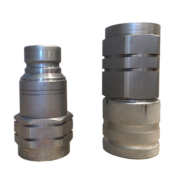 Hydraulic Flat Faced Coupler | 1/2" and 1/2"