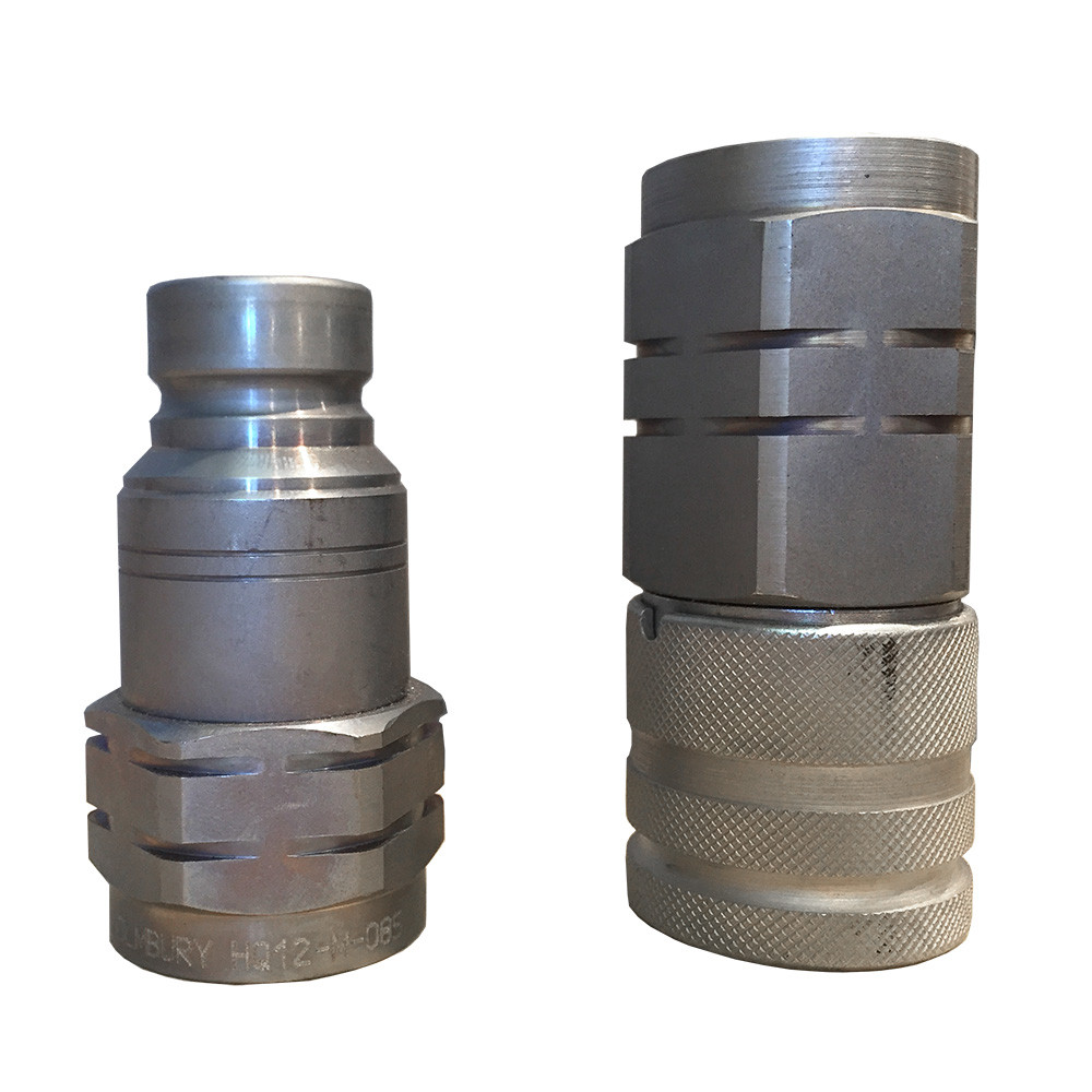 Hydraulic Flat Faced Coupler | 1/2" and 1/2"