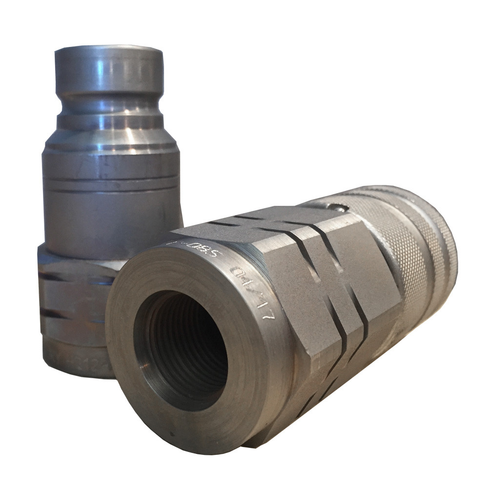 Hydraulic Flat Faced Coupler | 1/2" and 1/2" - Image 2