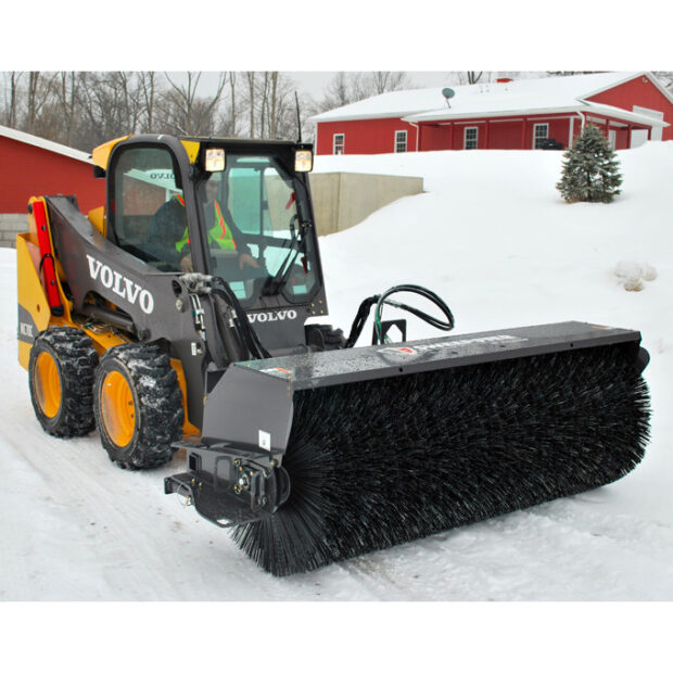 Skid Steer Angle Rotary Broom | Sweepster