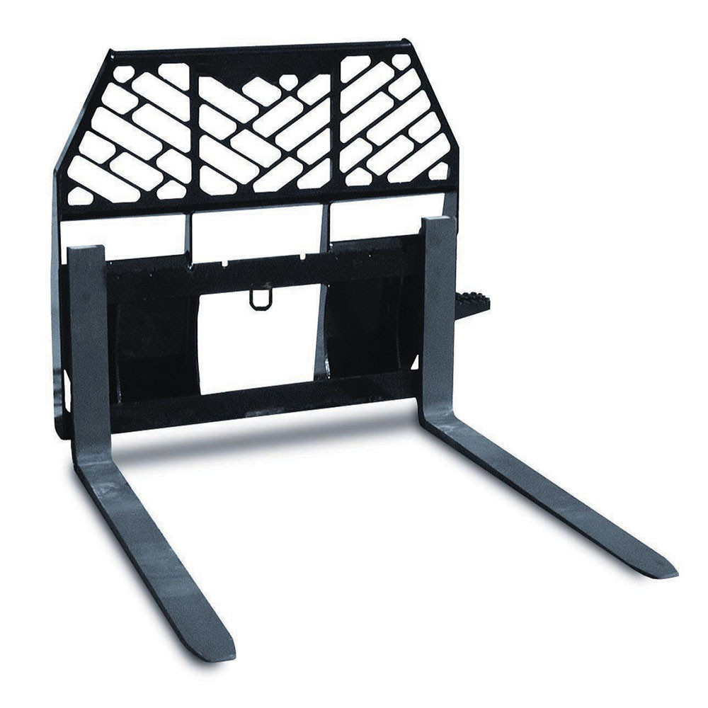 Skid Steer Standard Pallet Forks Attachment | Bradco - Image 3