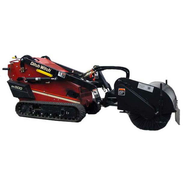 Mini Skid Steer Angle Broom | Sweepster